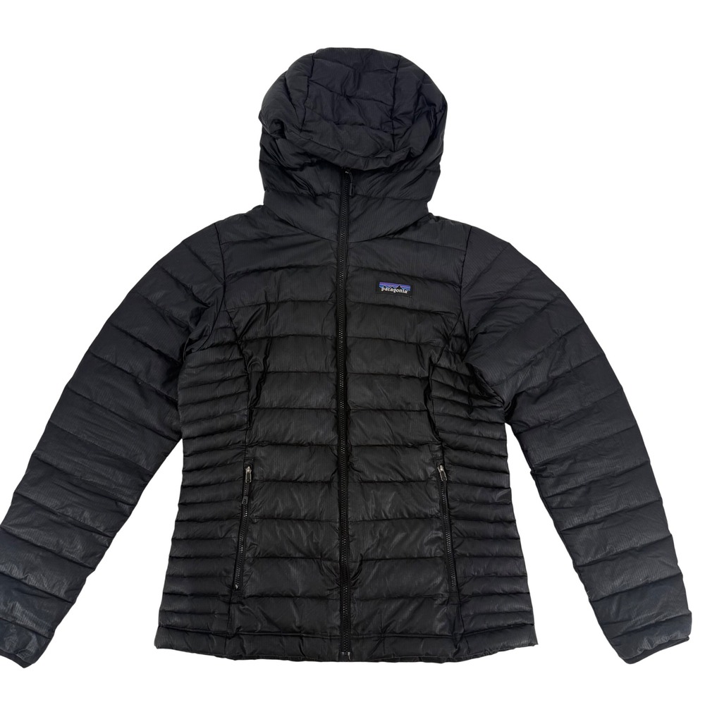 Patagonia Ultralight Down Hoody Jacket Black Womens Small 84711 FA14 Gorpcore